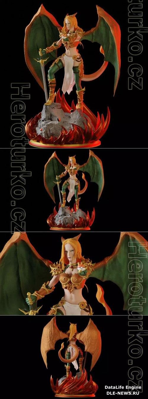 Charizard Waifu 3D Print