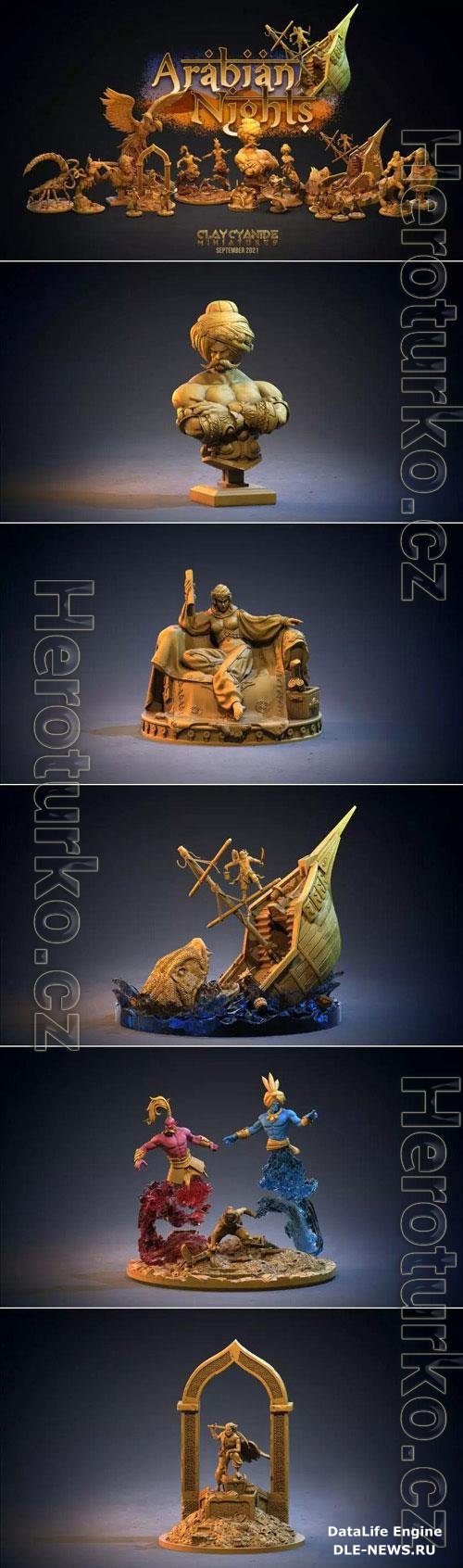 Arabian Nights 3D Print