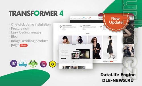 TF Transformer v4.6.0 - Premium Responsive PrestaShop Theme - NULLED