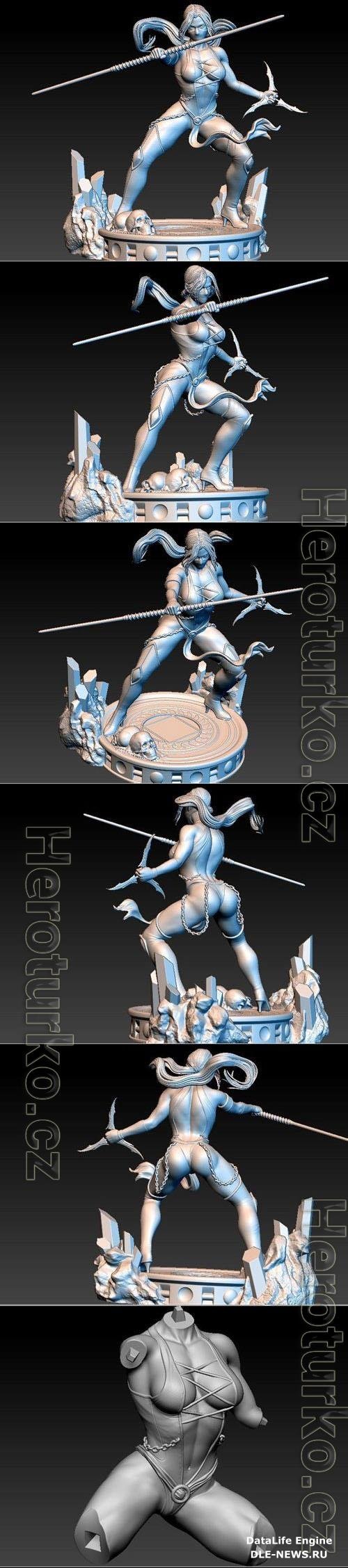 Mortal Kombat - Jade 3D Print