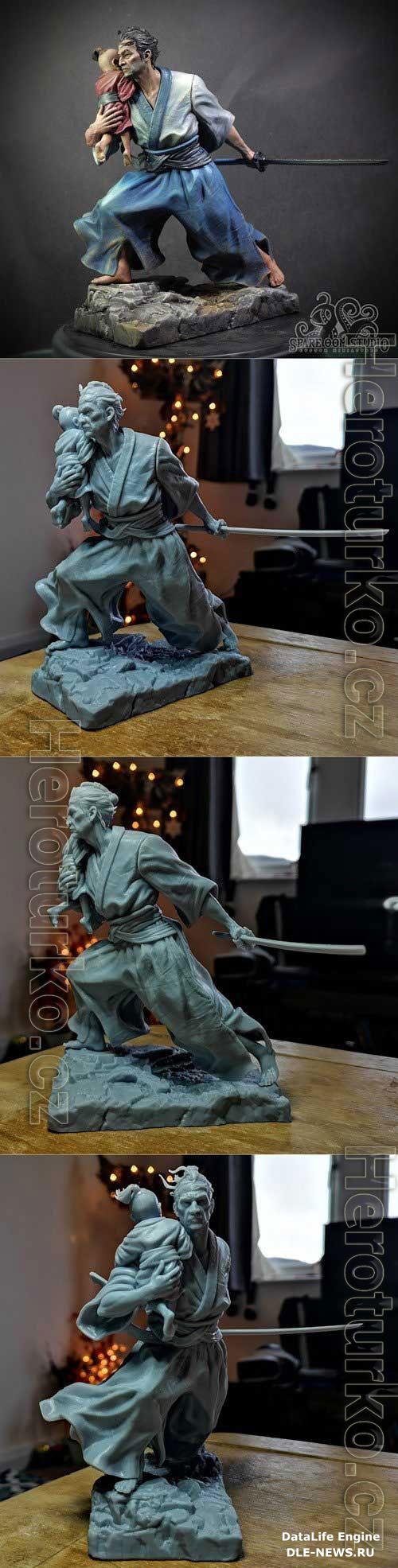 Lone Wolf and Cub 3D Print