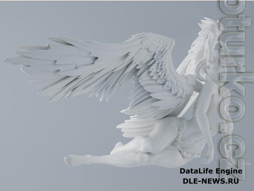 Evil Angel 3D Print