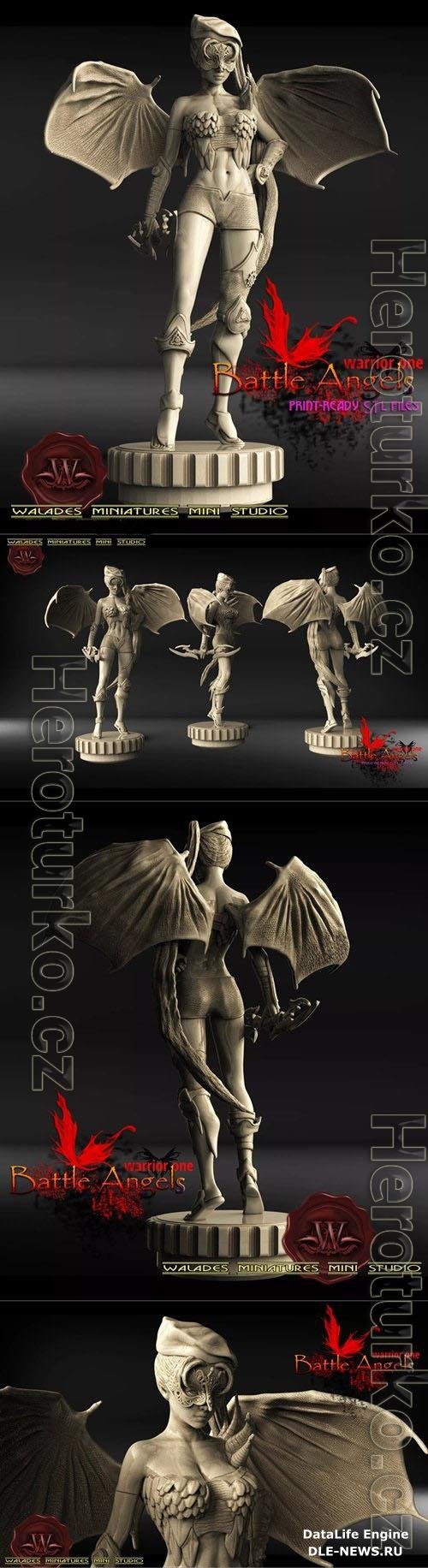 Battle Angel 3D Print