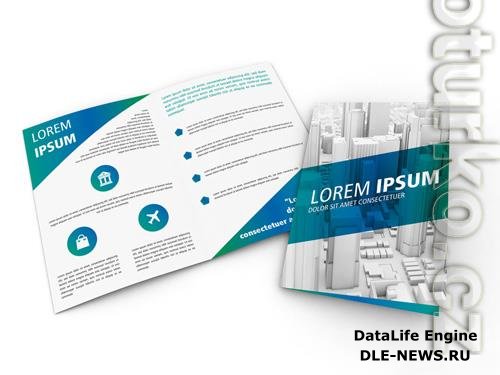 Bi-fold Brochure Mockup 214841315