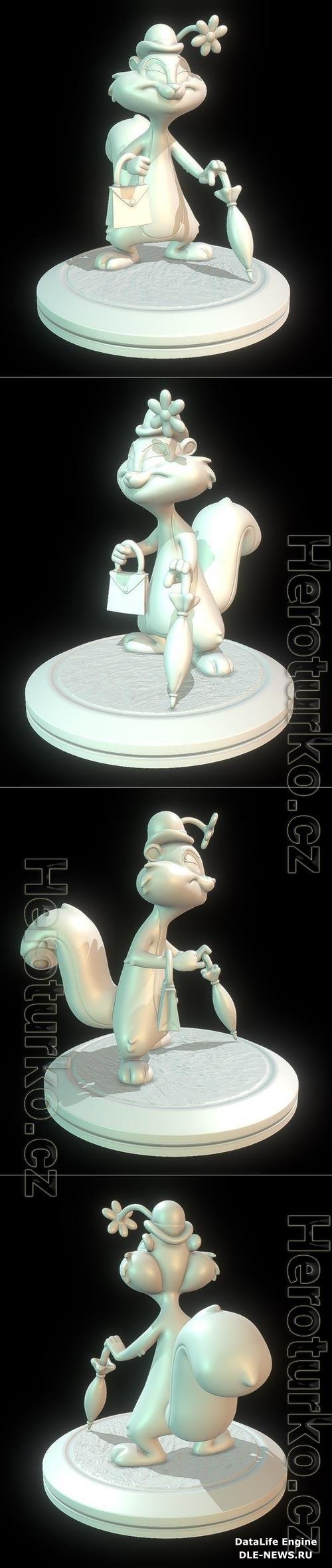 Slappy Squirrel Animaniacs 3D Print