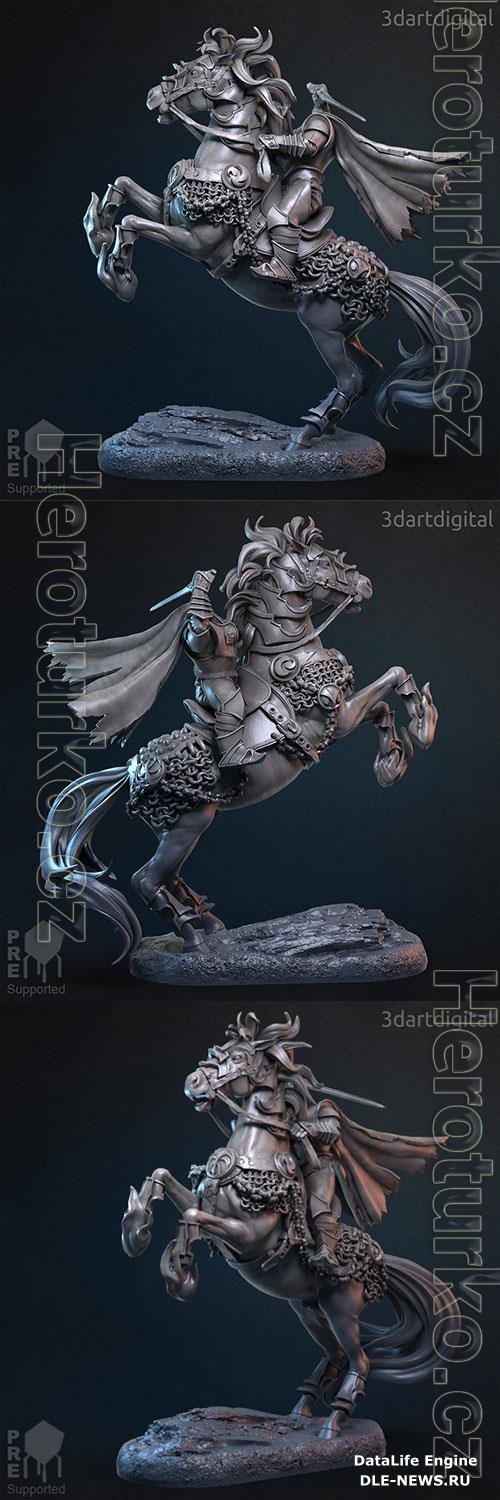 DArtagnan Richelloue The Headless Rider 3D Print