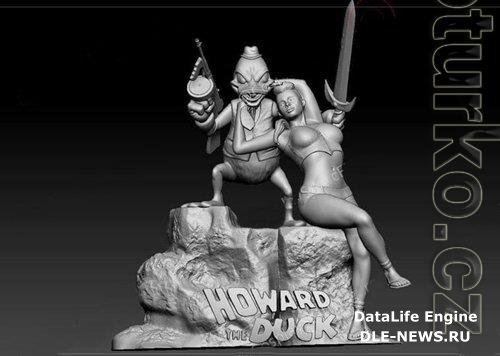 Howard the Duck 3D Print