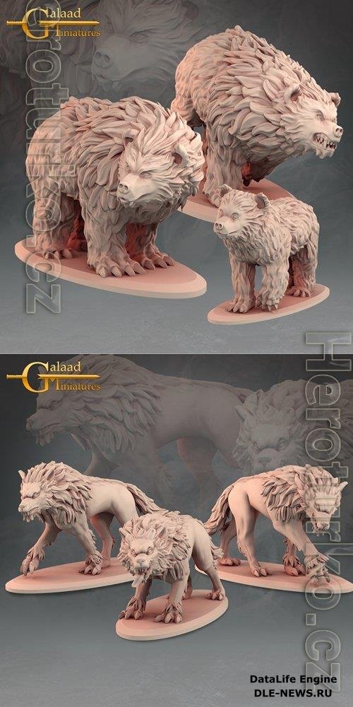 Into The Woods - Beasts 3D Print