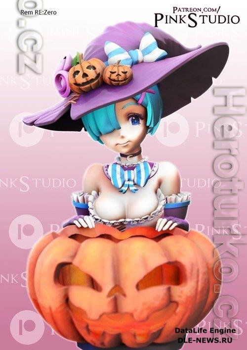 Halloween Rem Rezero 3D Print