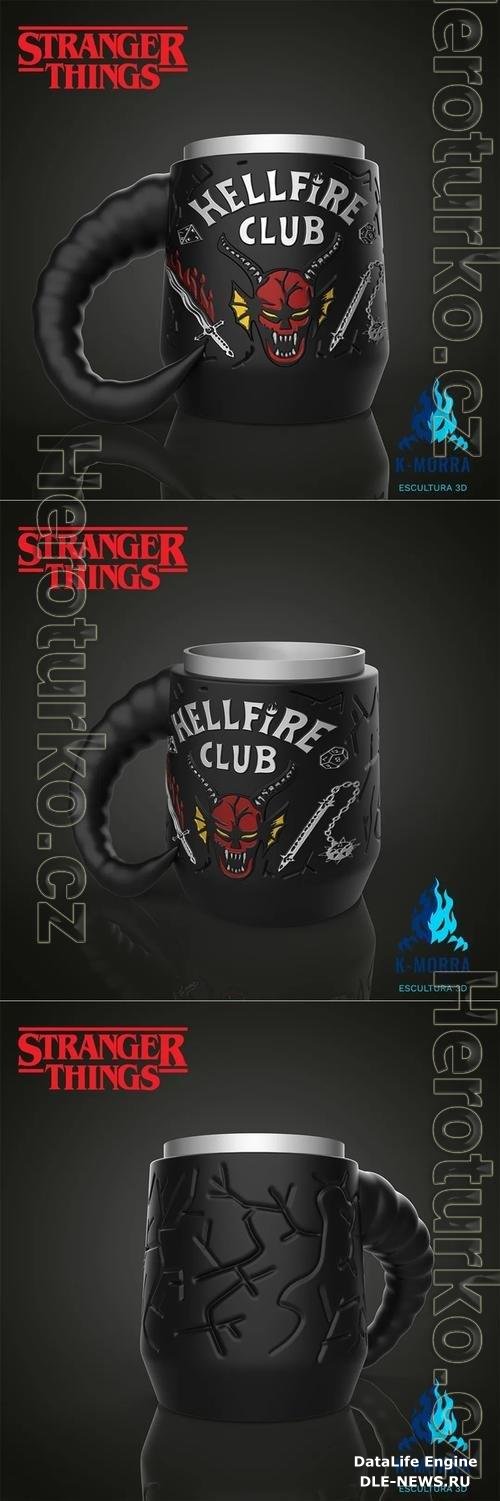 Stranger Things mug or mate (Hellfire Club) 3D Print