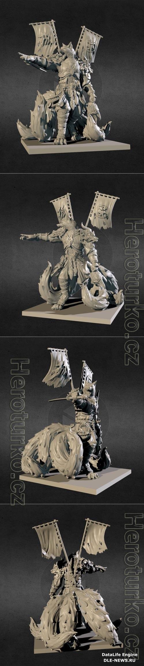 ODA kitsune shogun 3D Print