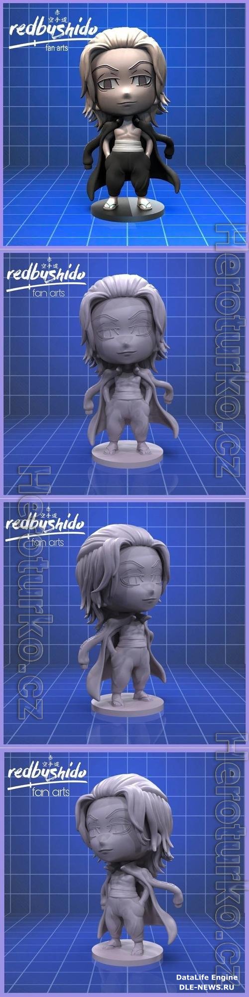 Mikey Nendoroid Style FanArt from Tokyo Revengers 3D Print