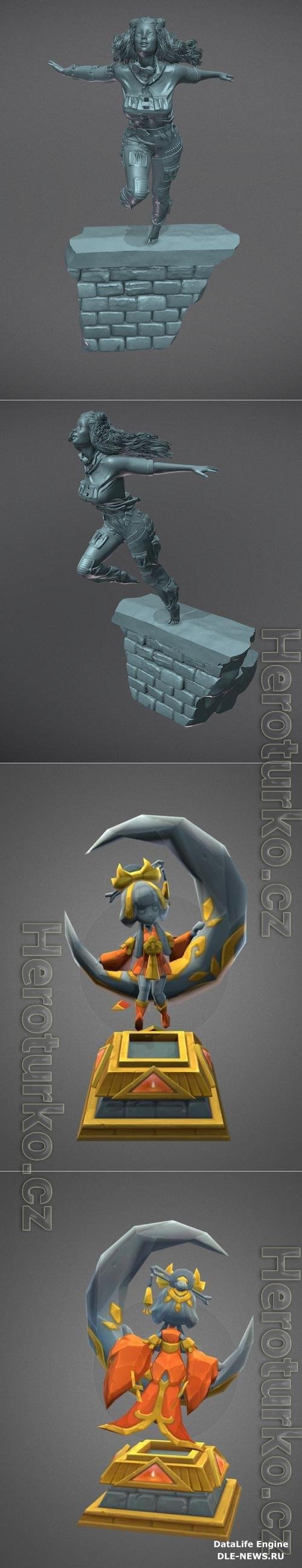 Last step to and Mobile Legends Change Tower 3D Print