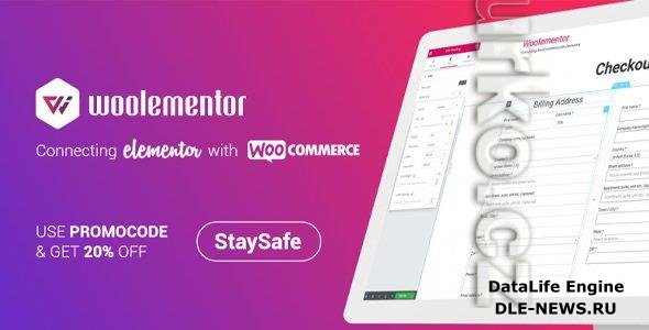 Woolementor Pro / CoDesigner Pro v3.7  - Connecting Elementor With WooCommerce - NULLED