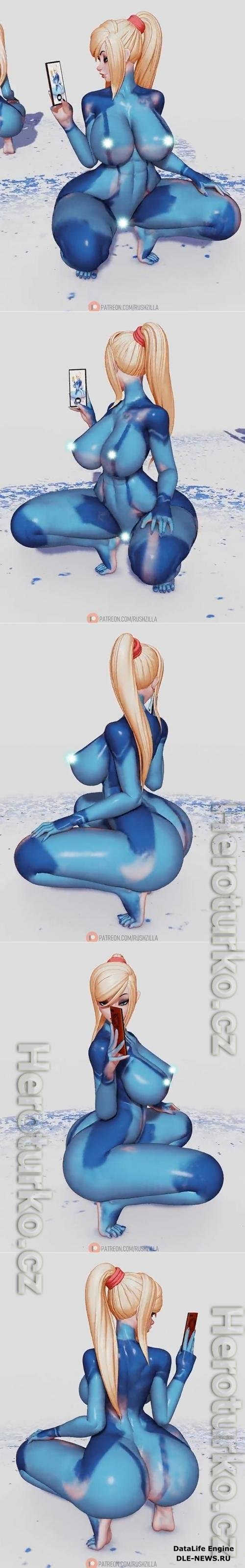 Rushzilla - Body Paint Samus 3D Print