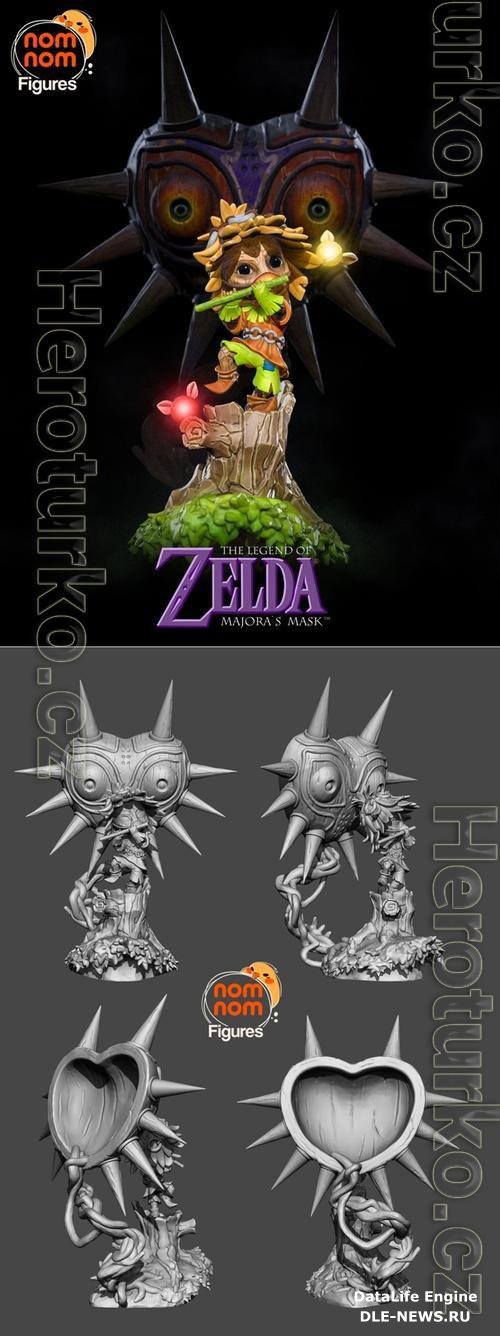 Majoras Mask Skull kid - Zelda 3D Print