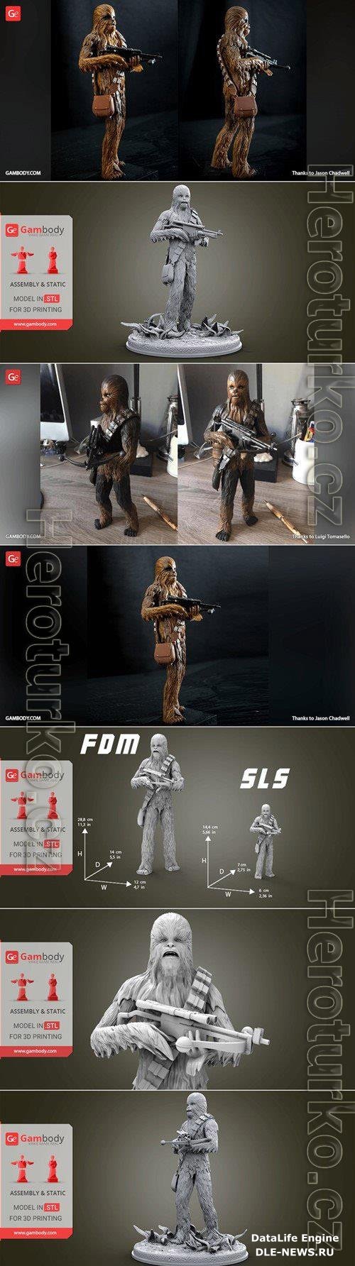 Chewbacca 3D Print
