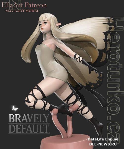 Bravely Default 3D Print