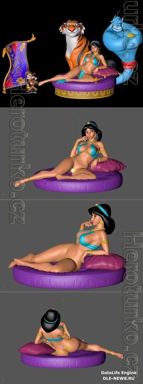 Onicron - Arabian Princess Jasmine Disney 3D Print