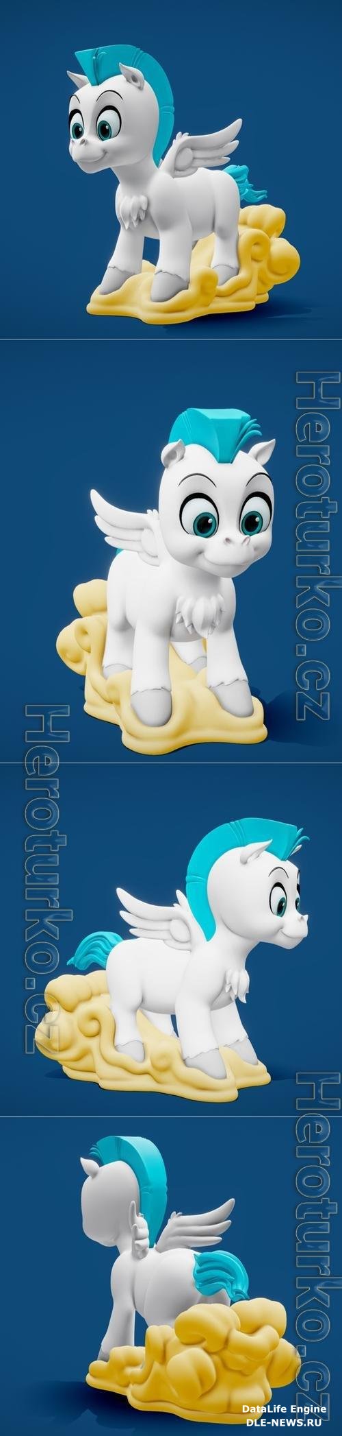 Baby Pegasus Hercules 1997 3D Print
