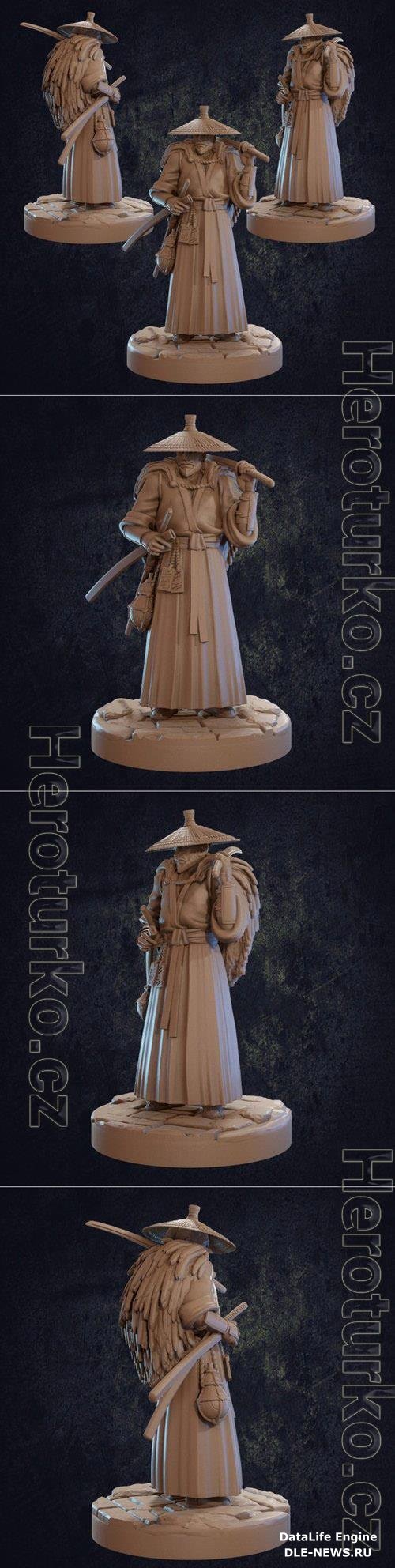 Hattori Human Ronin 3D Print