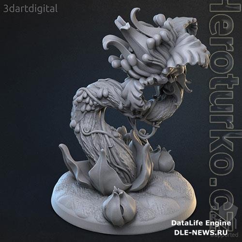 The Budding Snatcher 3D Print