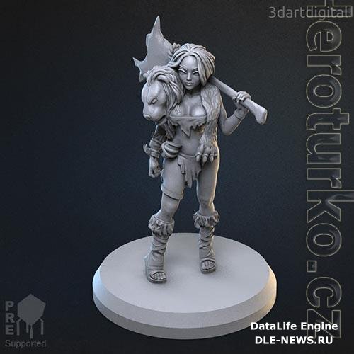 Suraya the Lioness 3D Print