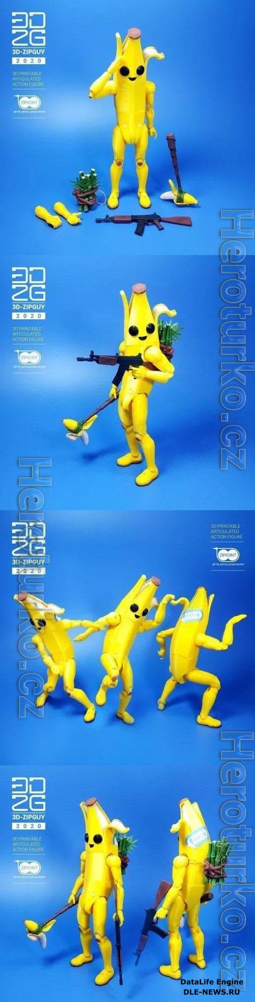 BANANA GUY 3D Print