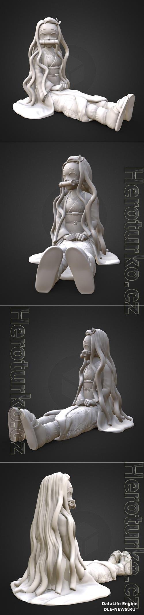 Nezuko Kamado 3D Print