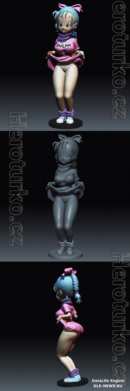 Sexy Bulma 1986 3D Print