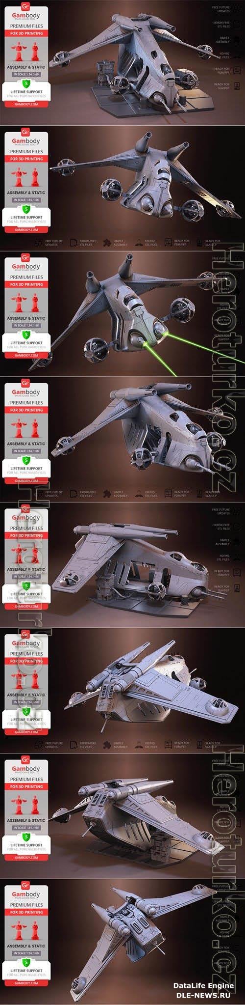LAATi Gunship 3D Print