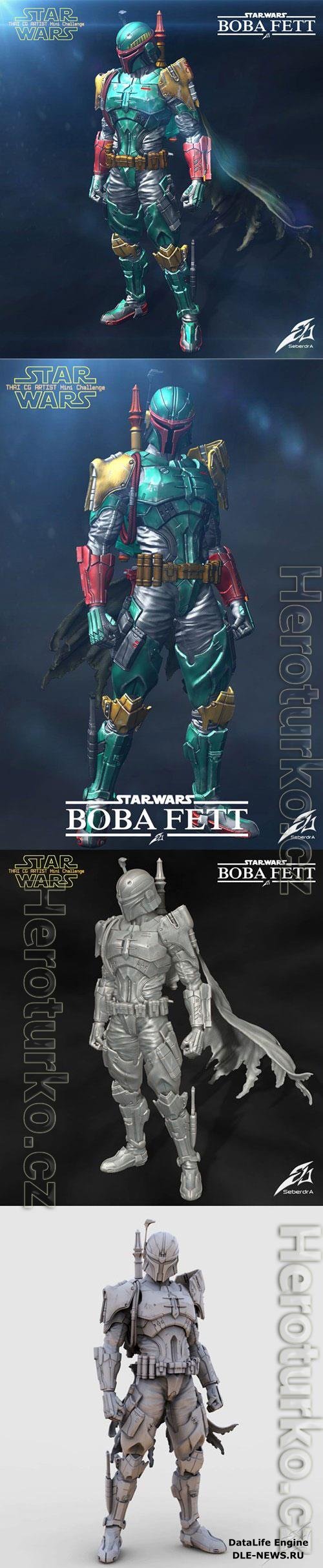 Boba Fett Armor 3D Print