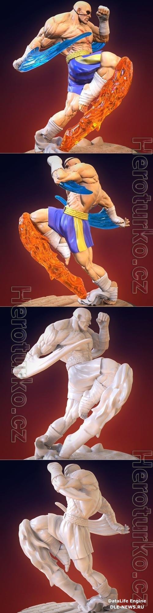 Sagat 3D Print