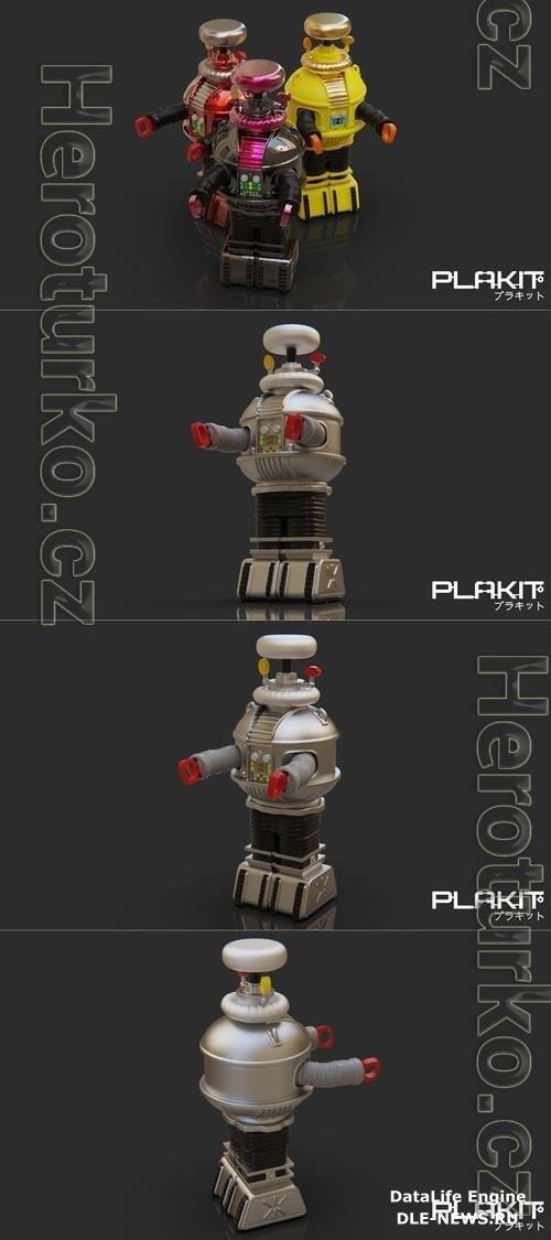 PlaKit - LostIn Space Robot B-9 3D Print