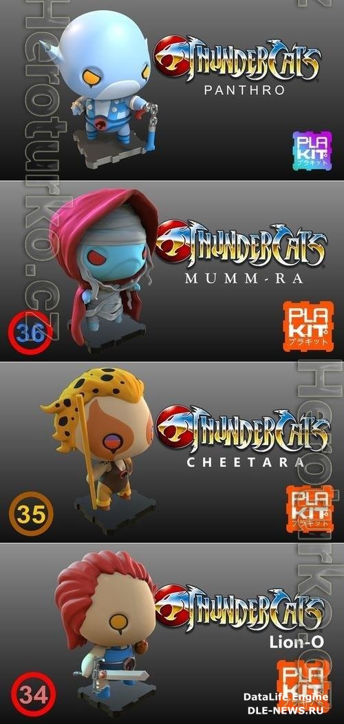 Plakit Thundercats Pack 3D Print