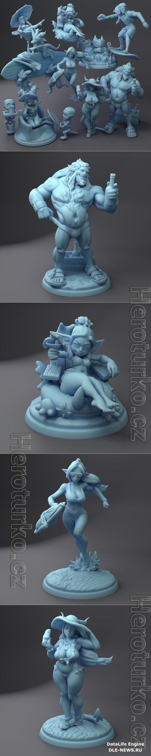 Twin Goddess July 2022 3D Print