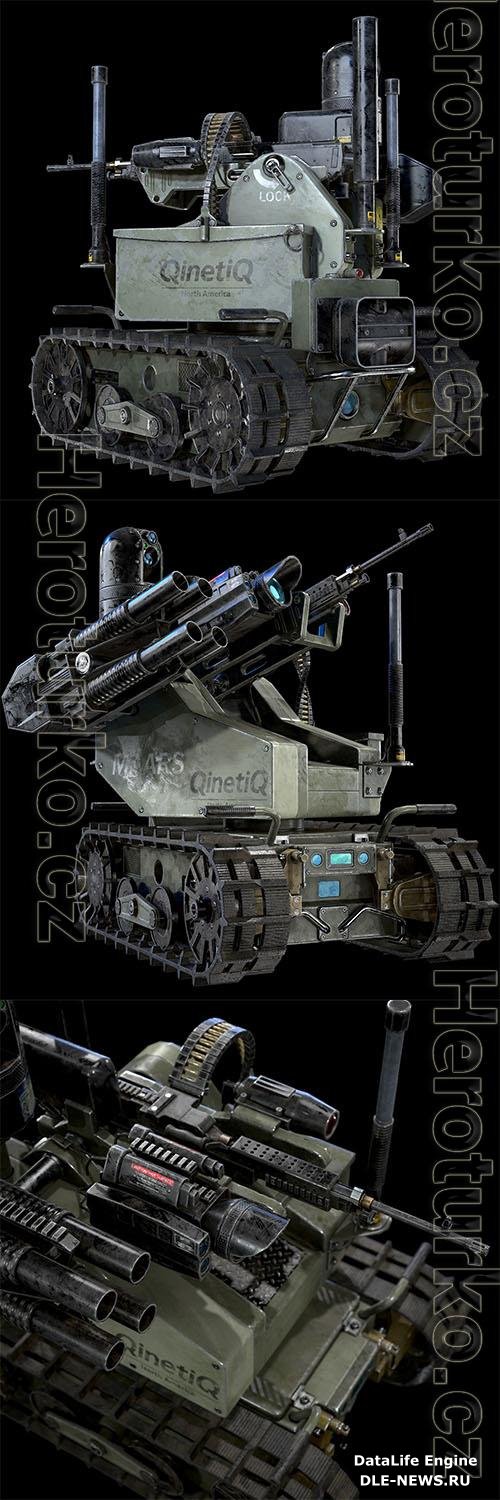 Modular Advanced Armed Robotic System 3D Model