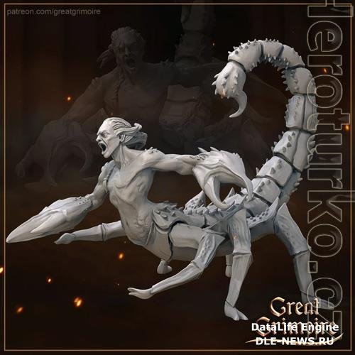 Scorpion King 3D Print