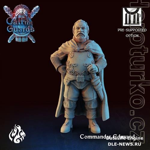 Commander Edmund 3D Print