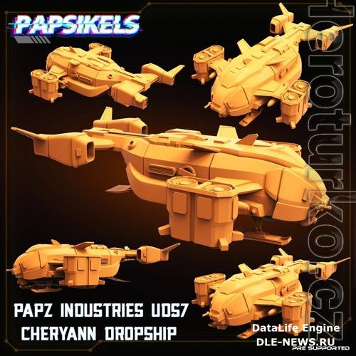 PAPZ Industries UDS7 Cheryann Dropship 3D Print