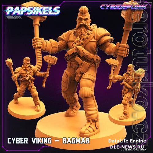 Cyber Viking  Ragmar 3D Print