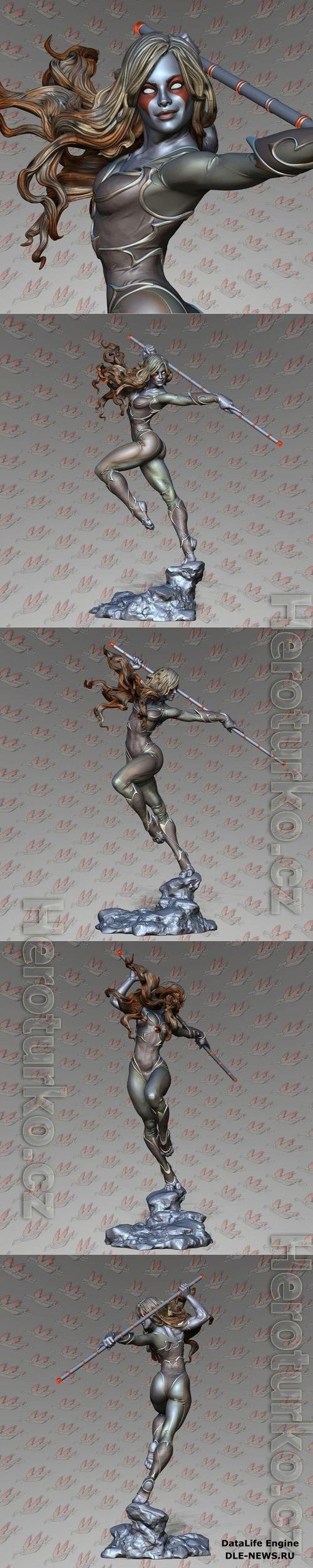 Cheetara - Gargoyles - Prey Collection Studio 3D Print