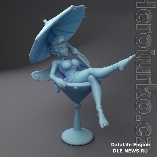 Tini Matrini the Drink Fairy 3D Print