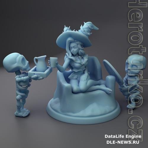 Necromancer Beach Lounger 3D Print