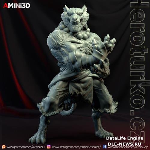 Tabaxi Monk Male 3D Print