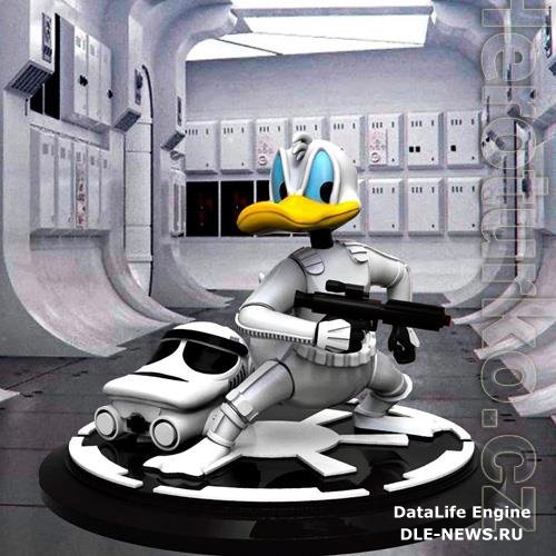 Romwba Designs  Donald as Stormtrooper 3D Print