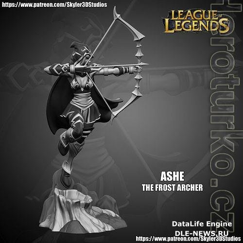 League of Legends Ashe 3D Print