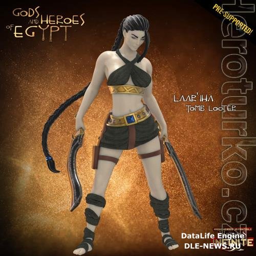 Heroes Infinite Gods and Heroes of Egypt Laariha Tomb Looter 3D Print