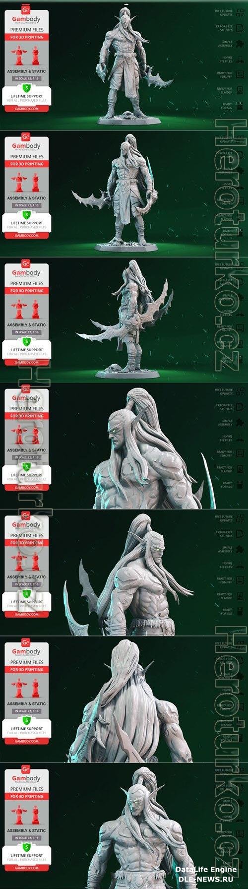 Illidan The Demon Hunter 3D Print