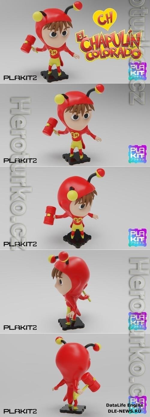 PlaKit 2 Chapolin Colorado 3D Print